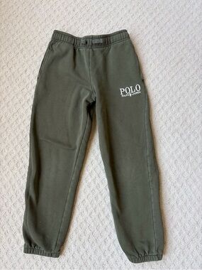 Polo by Ralph Lauren Kids Olive Green Sweatpants